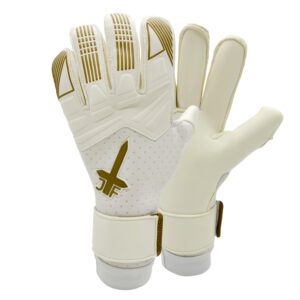 JOSEF FISCHER Torwarthandschuhe - Rolled Araneo Gold / White