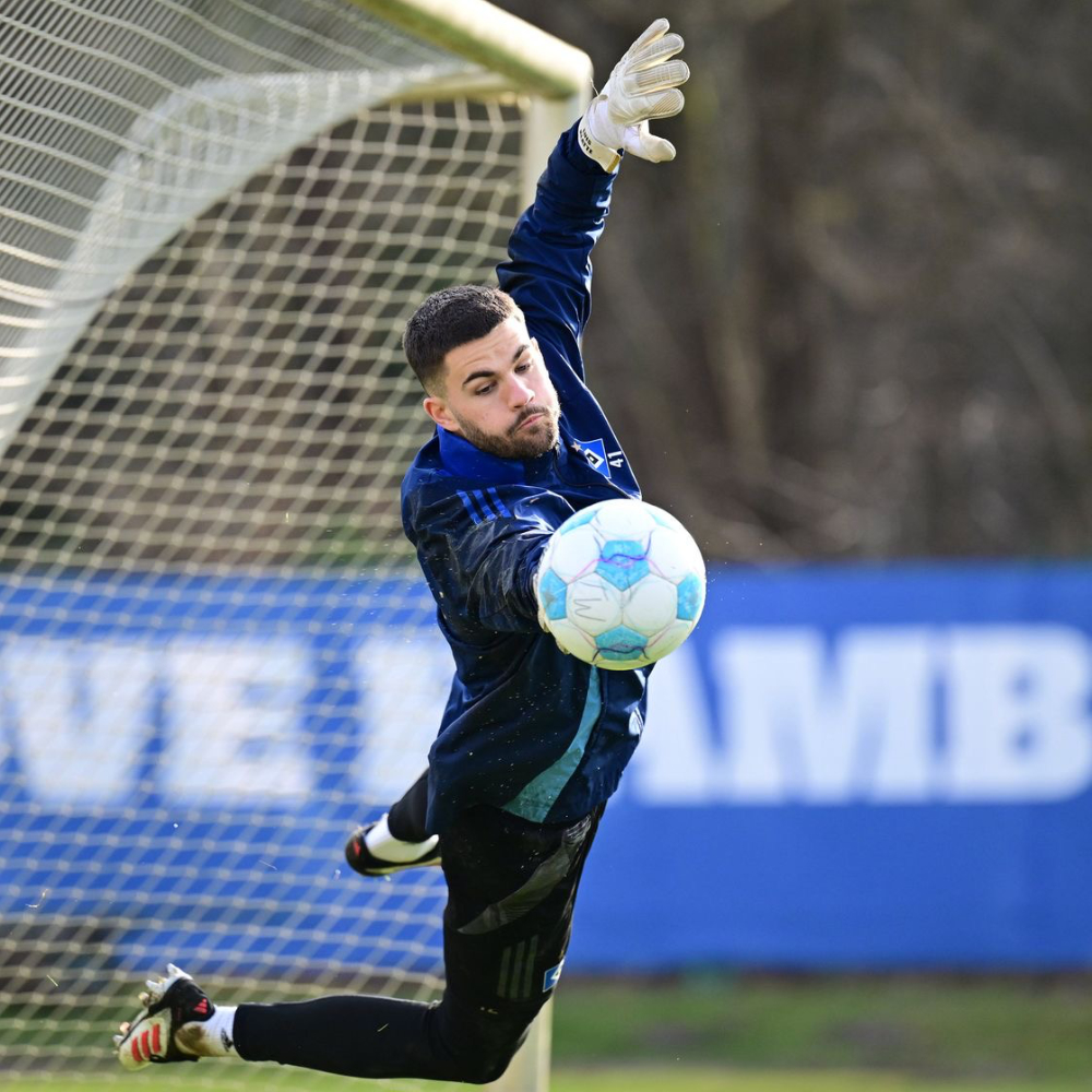 Luis Klatte (HSV) - Rolled Araneo von JOSEF FISCHER